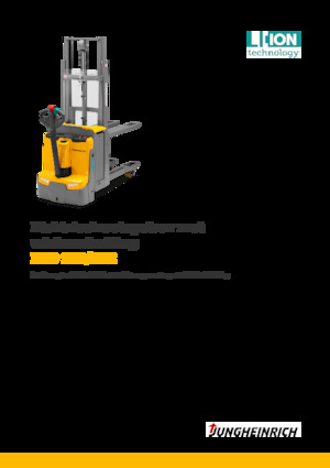 Stackere (transpaleți) mobile Jungheinrich EJD 120 ZT