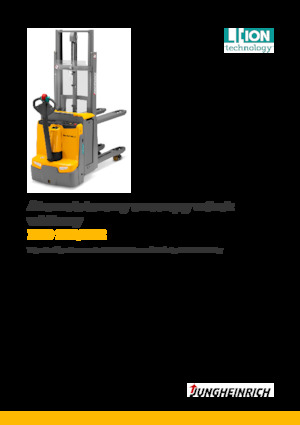 Stackere (transpaleți) mobile Jungheinrich EJD 120 ZT