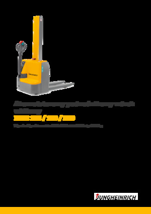 Stackere (transpaleți) mobile Jungheinrich EMC B10 