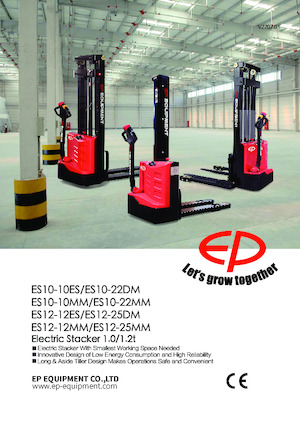 Stackere (transpaleți) mobile EP ES10-10ES