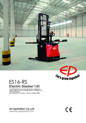 Stackere (transpaleți) mobile EP ES16-RS