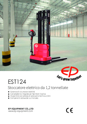 Stackere (transpaleți) mobile EP EST124