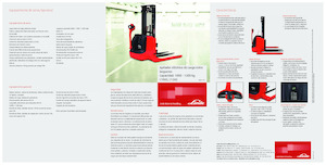 Stackere (transpaleți) mobile Linde L12AS Triplex 120x50