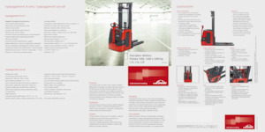 Stackere (transpaleți) mobile Linde L20 Triplex 