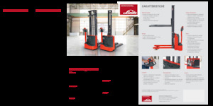 Stackere (transpaleți) mobile Linde ML10