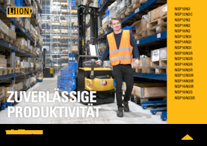 Stackere (transpaleți) mobile Caterpillar NSP12N3