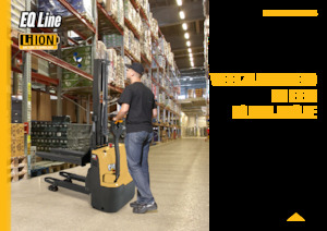 Stackere (transpaleți) mobile Caterpillar NSP12QLMI