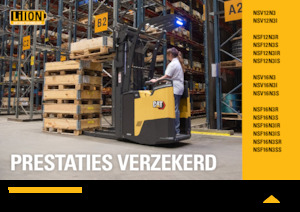 Stackere (transpaleți) mobile Caterpillar NSF16N3SR