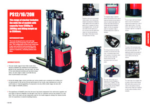 Stackere (transpaleți) mobile Noblelift PS20N