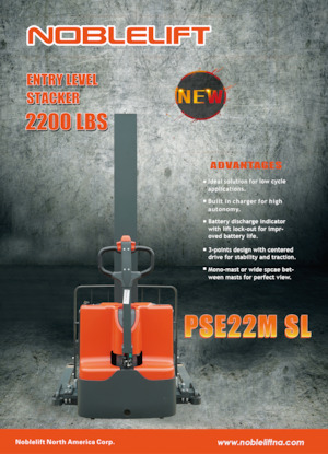 Stackere (transpaleți) mobile Noblelift PSE22M SL-63