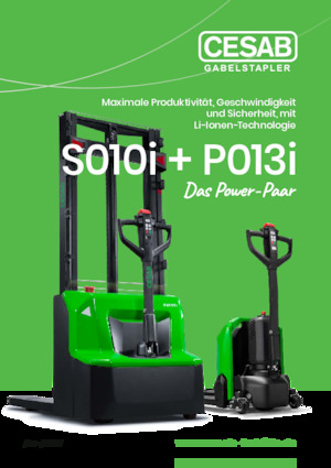 Stackere (transpaleți) mobile Cesab S 010 i