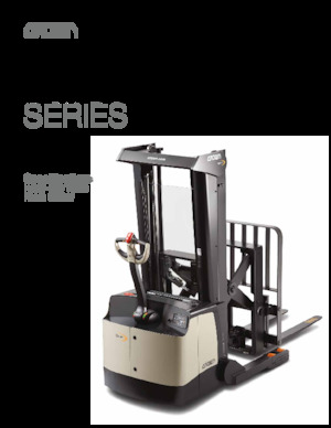 Stackere (transpaleți) mobile Crown SHR 5540-35 TL