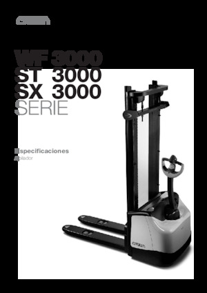 Stackere (transpaleți) mobile Crown ST 3000N-1.0 TL