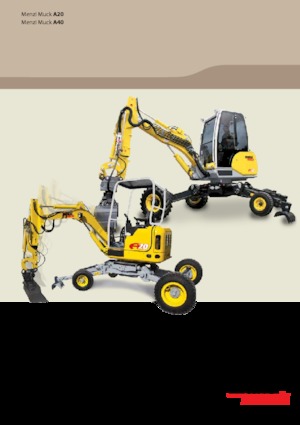 Excavatoare mobile Menzi A40