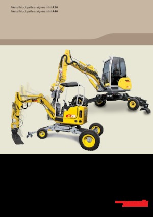 Excavatoare mobile Menzi A20