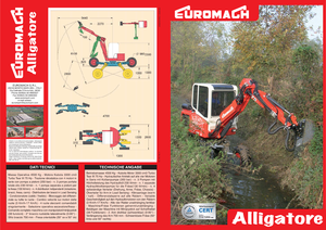 Excavatoare mobile EUROMACH Alligatore