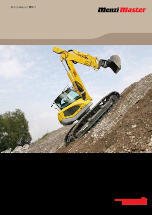 Excavatoare pe șenile Menzi M515