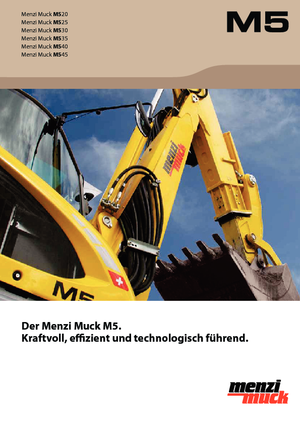 Excavatoare mobile Menzi M545