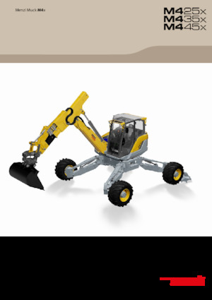 Excavatoare mobile Menzi M425x