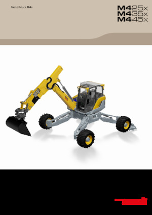 Excavatoare mobile Menzi M425x