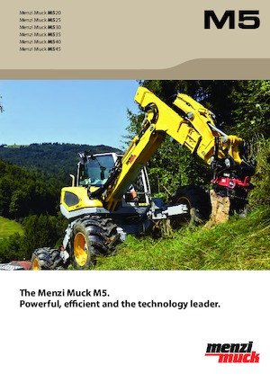 Excavatoare mobile Menzi M530