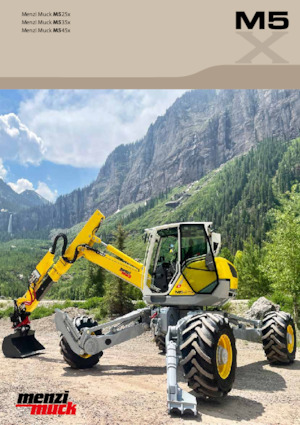 Excavatoare mobile Menzi M535x