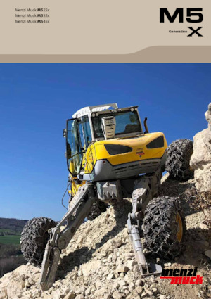 Excavatoare mobile Menzi M535x