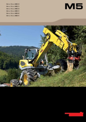 Excavatoare mobile Menzi M545