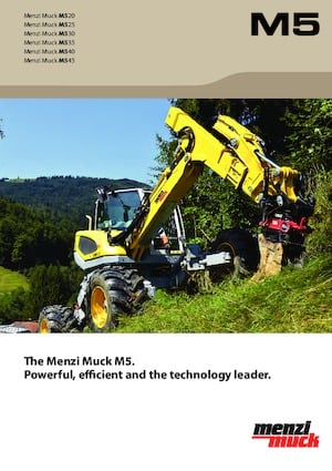 Excavatoare mobile Menzi M545