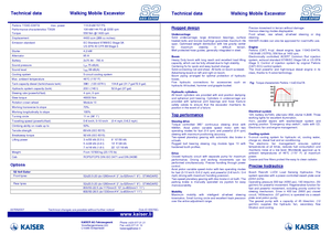 Excavatoare mobile Kaiser S 2 Gator 4x4