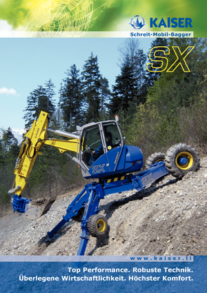 Excavatoare mobile Kaiser S 2 Mobil