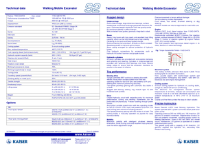 Excavatoare mobile Kaiser S 2 Mobil