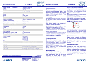 Excavatoare mobile Kaiser S X