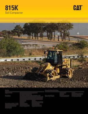 Compactoare de deșeuri Caterpillar 815K