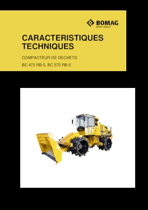 Compactoare de deșeuri Bomag BC 573 RB 5