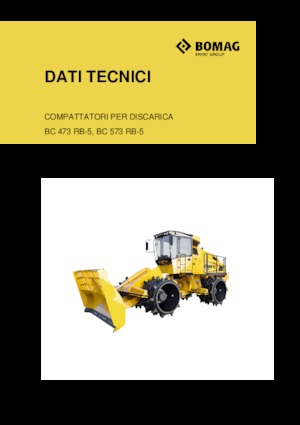 Compactoare de deșeuri Bomag BC 473 RB 5