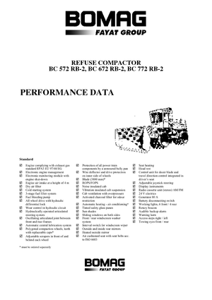 Compactoare de deșeuri Bomag BC 672 RB 2