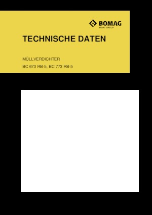 Compactoare de deșeuri Bomag BC 673 RB 5