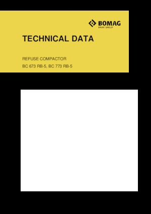 Compactoare de deșeuri Bomag BC 673 RB 5