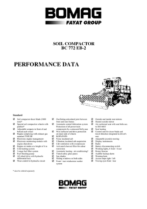 Compactoare de deșeuri Bomag BC 772 EB 2