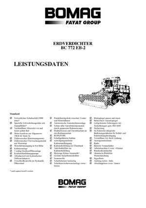 Compactoare de deșeuri Bomag BC 772 EB 2