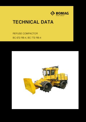 Compactoare de deșeuri Bomag BC 772 RB 4