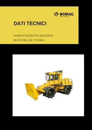 Compactoare de deșeuri Bomag BC 772 RB 4