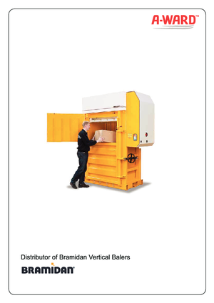 Prese pentru deșeuri A-Ward X 50