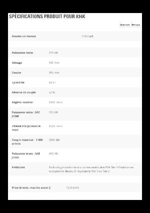 Buldozere pe roți Caterpillar 834K