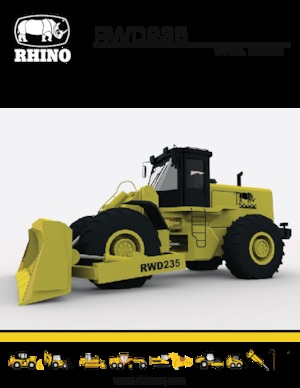 Buldozere pe roți RHINO RWD235