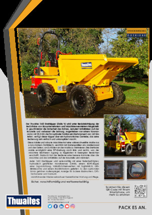 Dumpere pe Roți Thwaites MACH2044