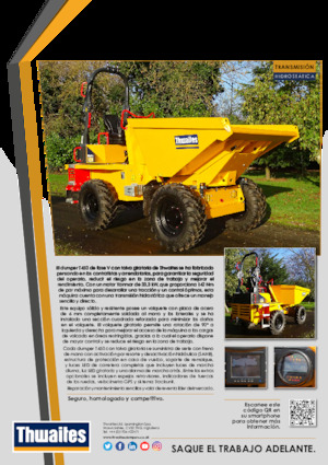 Dumpere pe Roți Thwaites MACH2044