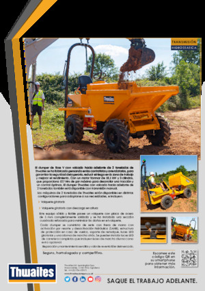 Dumpere pe Roți Thwaites MACH2076