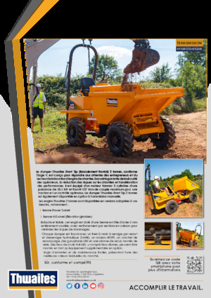 Dumpere pe Roți Thwaites MACH2076